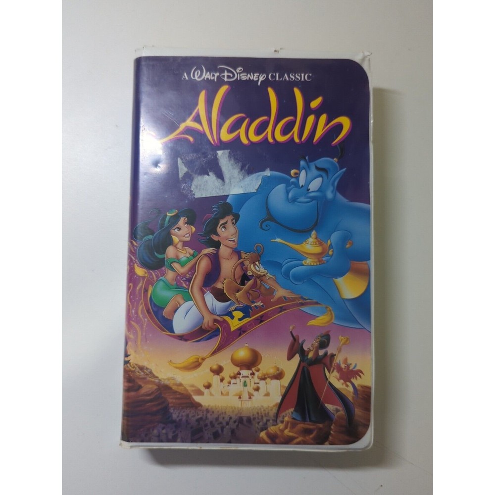 Rare Aladdin Black Diamond (VHS, 1993)